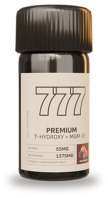 777 bottle — 55MG full strength